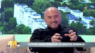 Discutăm cu actorul Anatol Durbală despre limba română