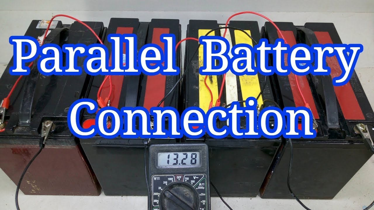 How To Charge Parallel 12v Battery Bank