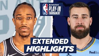 SPURS at GRIZZLIES EXTENDED HIGHLIGHTS | 2021 NBA PLAY IN TOURNAMENT