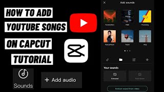 How To Add Youtube Songs On CapCut Tutorial for iOS
