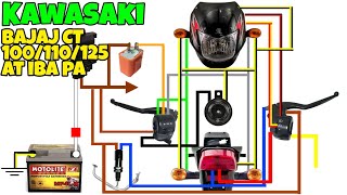 WIRE COLOR CODING AT WIRING DIAGRAM NG BAJAJ CT 100/110/125 AT IBA PA