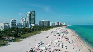 Miami Beach Aerial (Free Stock Footage)