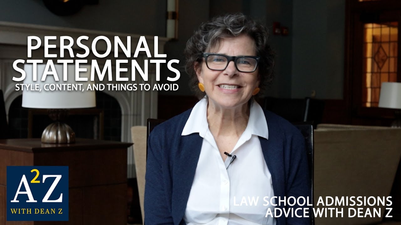 A2z S5 E04 Personal Statements Youtube