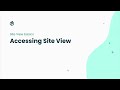 Contensis tutorial: Accessing Site View