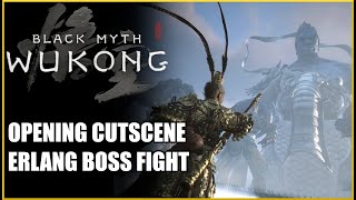 Black Myth: Wukong - Opening cutscene and Erlang fight