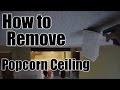 DIY | HOW TO REMOVE POPCORN CEILING | THE HANDYMAN