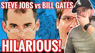 [Industry Ghostwriter] Reacts to: Steve Jobs vs Bill Gates. Epic Rap Battles of History- HE LIVES!!