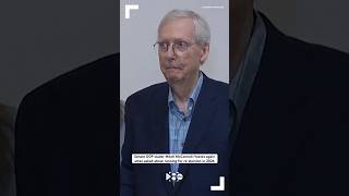 Senate GOP leader Mitch McConnell freezes again when asked about running for re-election in 2026