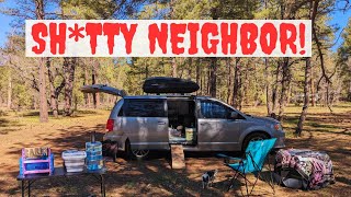 My Camp Neighbor is a Sh*tter! | Van Life Can Be Crappy 💩