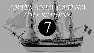 Artesania Latina L'Hermione Part 7   Gunport Frames, Lower Deck Finishing