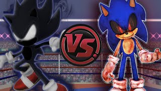 DARK SONIC vs SONIC.EXE! (Sonic The Hedgehog Cartoon Rap Battle) | CARTOON RAP ATTACK