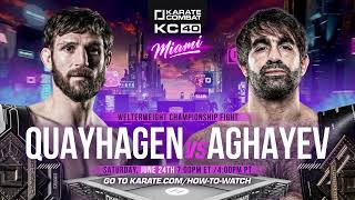 KC40 Main Card Teaser | Quayhagen vs Aghayev Title Unification