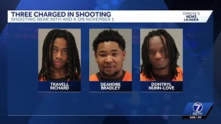 Omaha police arrest three more suspects in connection with multiple shootings
