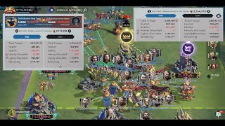 Viking Rise KVK 4   S144 vs 134 HUGE BATTLES