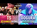 SF6 🔥 TS (#2 Ranked Akuma) vs Dogura (Ed) & Itazan (Zangief) 🔥 SF6 High Level Gameplay