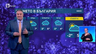 BTV Времето (04.12.2023 г. – централна емисия)