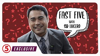 EXCLUSIVE | FAST FIVE with Sid Lucero