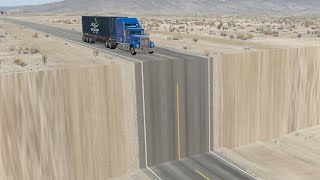 Epic Cars vs Unfinished Road Crashes 97 - BeamNG.Drive | BeamNG High Speed