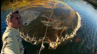 Catching 150$ worth of TILAPIA in the Gator Hole!!