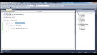 Part 51 C# Tutorial Access Modifiers for types YouTube