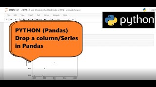 Python (Pandas) - Drop columns/series