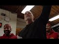 dan quinn commanders locker room celebration “you’re bad m——. let’s take show on road again ”