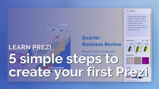 5 simple steps to create your first Prezi presentation