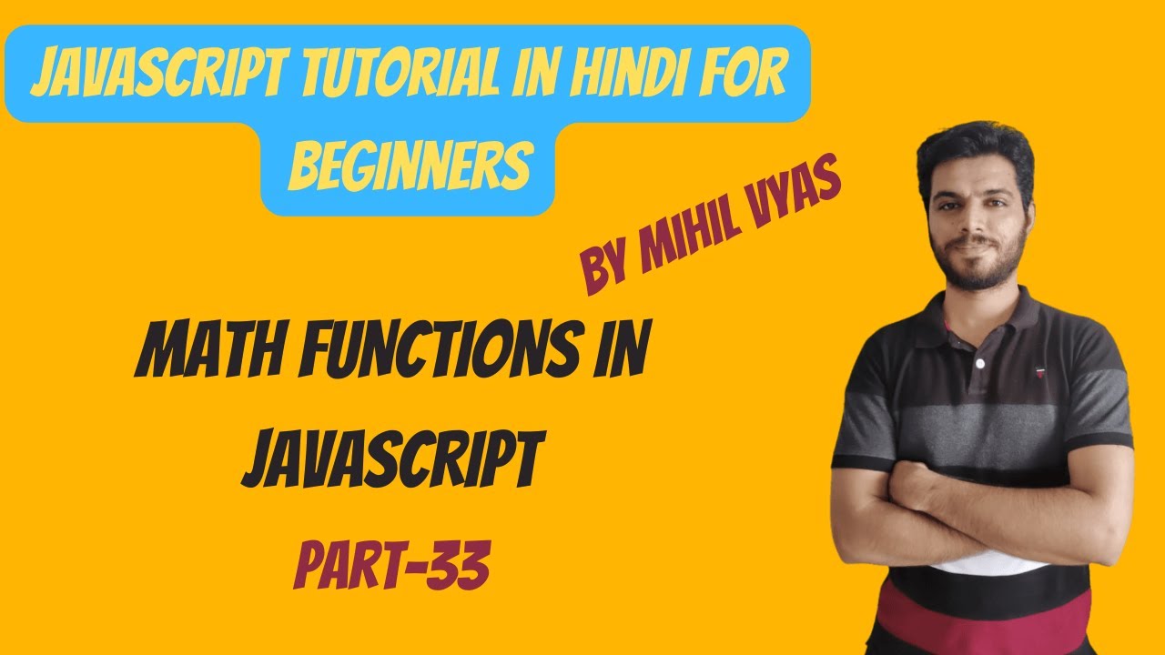 Javascript Math Function Javascript Tutorial 33 Youtube
