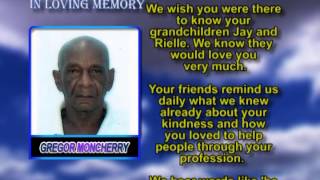 Gregor Moncherry memorial