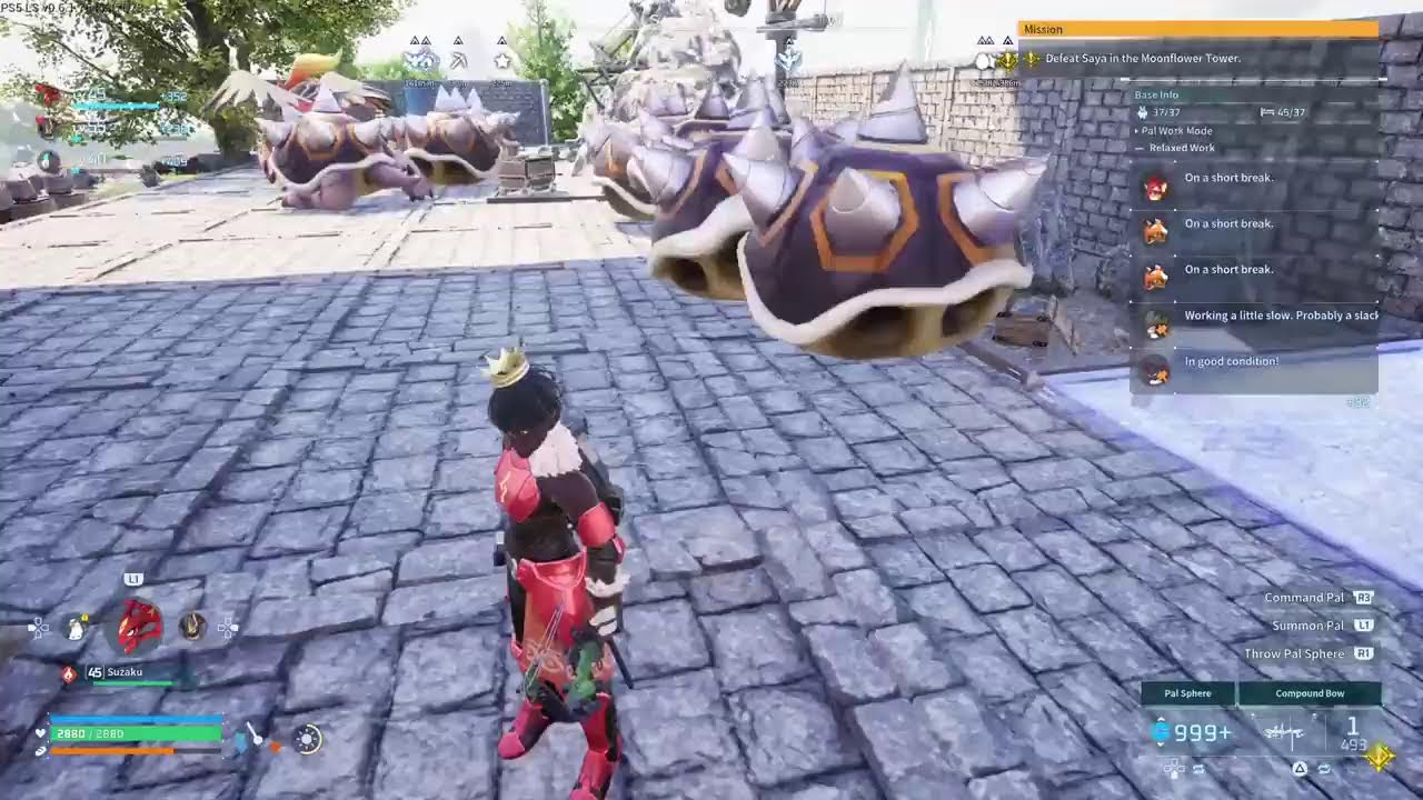 Palworld On Ps5 Pv3 Server Youtube