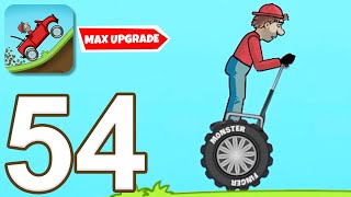 Hill Climb Racing - Gameplay Walkthrough Part 54 - Onewheeler Max Upgraded (iOS, Android)