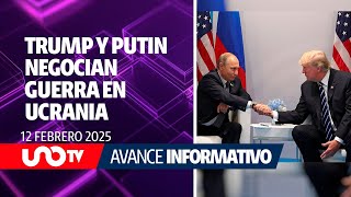 Negocia Trump con Putin fin a la guerra en Ucrania