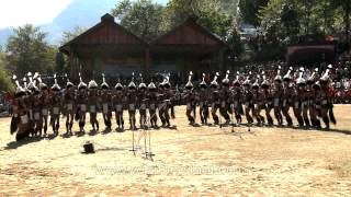 Khiamniungan Naga tribes men dancing like Horse?!?!