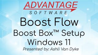 Boost Flow - Boost Box™ Setup Windows 11