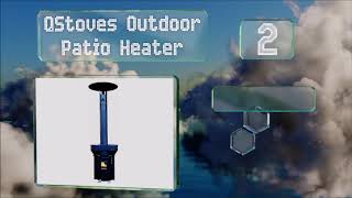 QStoves Wood Pellet Outdoor Heater