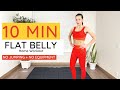 10 Minute Belly Home Workout (No Jumping + No Equipment)