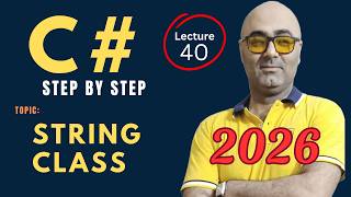 C# String class β Beginner Friendly Tutorial β Csharp programming 2026