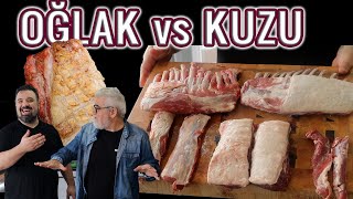 TARAFINI SEÇ !!!  OĞLAK MI KUZU MU ? (Mangalda Oğlak VS Kuzu Etleri Karşılaştırması)