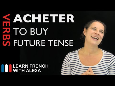 What is future tense of bought?