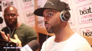 The Vibe, Travis Jay \u0026 KG Tha Comedian interview Richard Blackwood