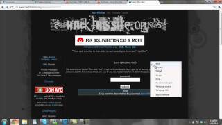Hack this site: Tutorial for the basic Level 1