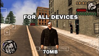 Gta lcs full game psp 70mb highly compressed