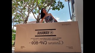 Unboxing Our Piano (Yamaha  Digital Piano CVP -809 )