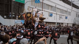 【駅前リベンジ】深井澤町だんじり修理入魂式お披露目曳行 | 令和6年7月15日