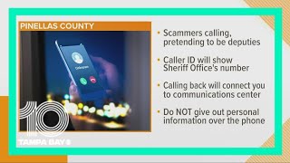 Get a call from a Pinellas deputy sheriff? That's a scam