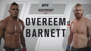 EA Sports UFC 2 - Overeem vs. Josh Barnett Quick KO