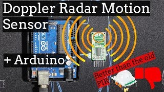 Arduino Doppler Radar Motion Sensor RCWL-0516