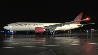 Omni Air International Boeing 777-200ER N828AX at Tampere-Pirkkala