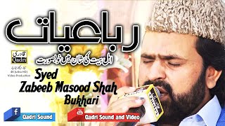 Beautiful rubaiyat || Syed Zabeeb Masood Shah ||