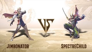 Jimbonator (Raphael) VS SpectreChild (Yoshimitsu) - Online Set (21.06.2019)